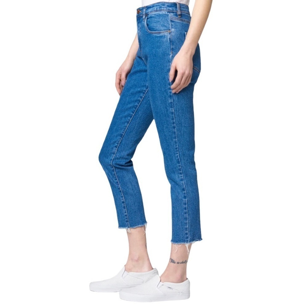 NWT 31 Blank NYC The Madison Crop High Rise Crop Jeans Varsity Blue
